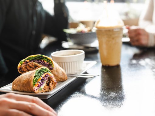 Gratify meal and coffee