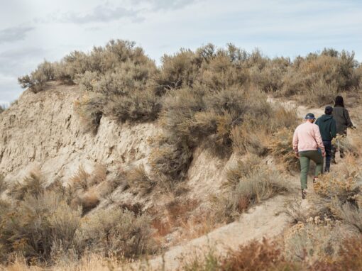 Hiking hoodoos on the KVR Trail