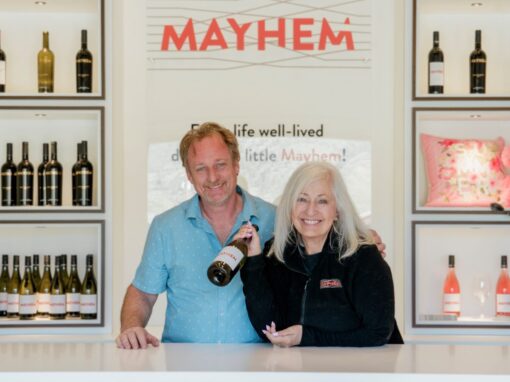 Terry and Andrew of Mayhem Wines