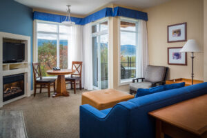 Studio Bluff View Stay with Summerland Free Paddle Experience | Okanagan Summer Escape at Summerland Waterfront Resort & Spa
