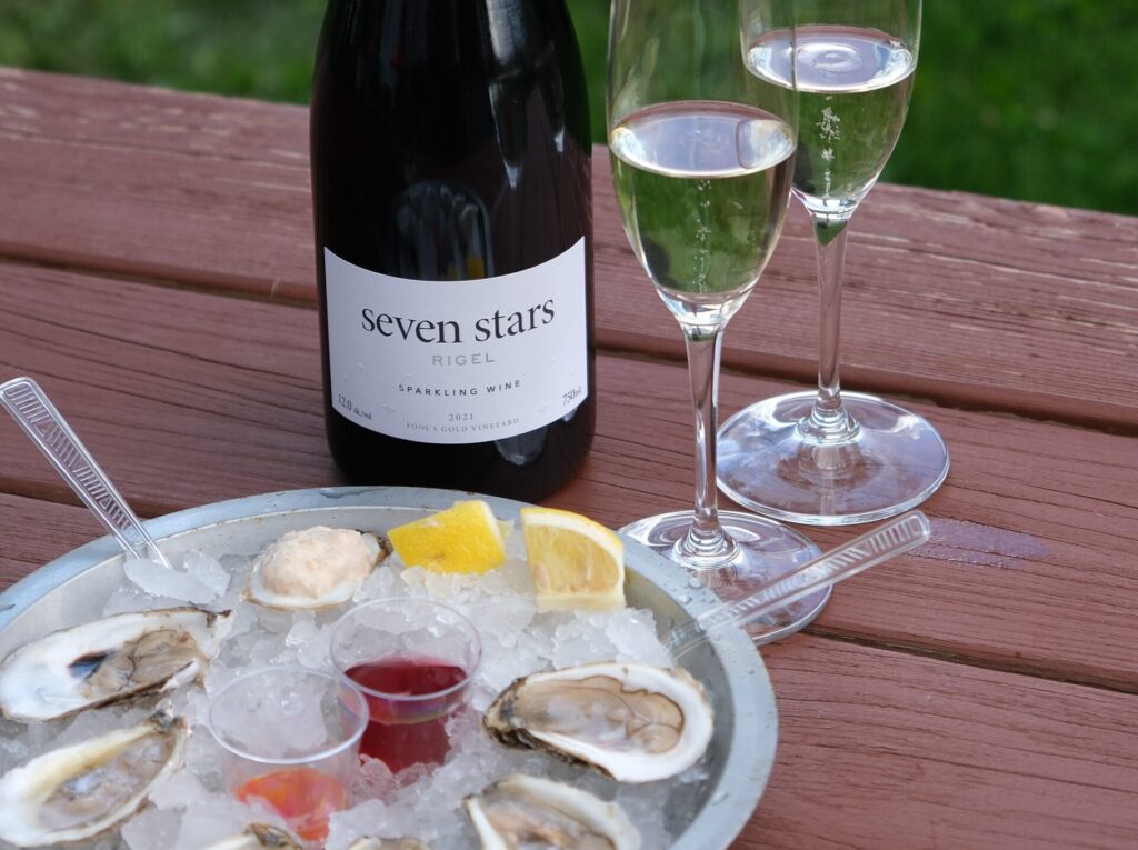 Sparkle an Shuck at Township 7 Winery