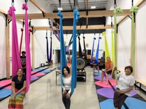 Staff party at Steady Effort Yoga • Wellness • Sound in Penticton