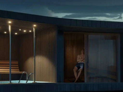 Shelter Floating Sauna