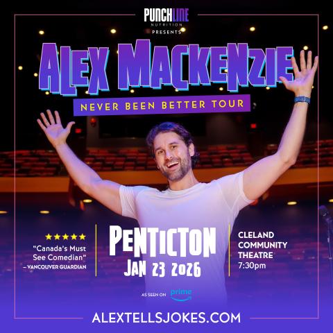 Alex Mackenzie Comedy in Penticton